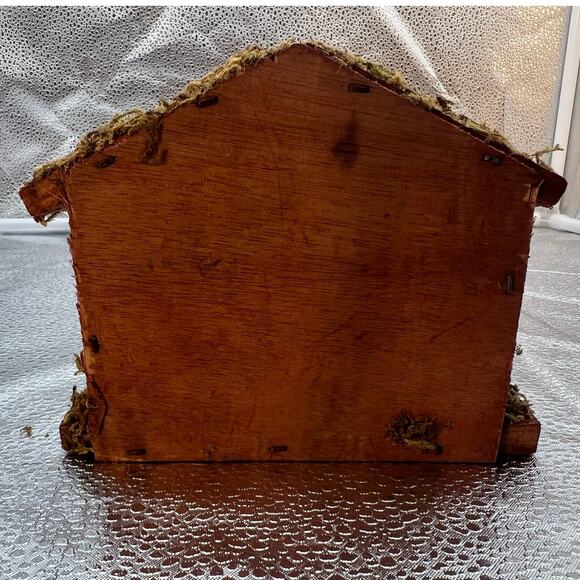 Children's Nativity Scene Creche Holy Family Attached Ceramic Tii Collection - Picture 5 of 7